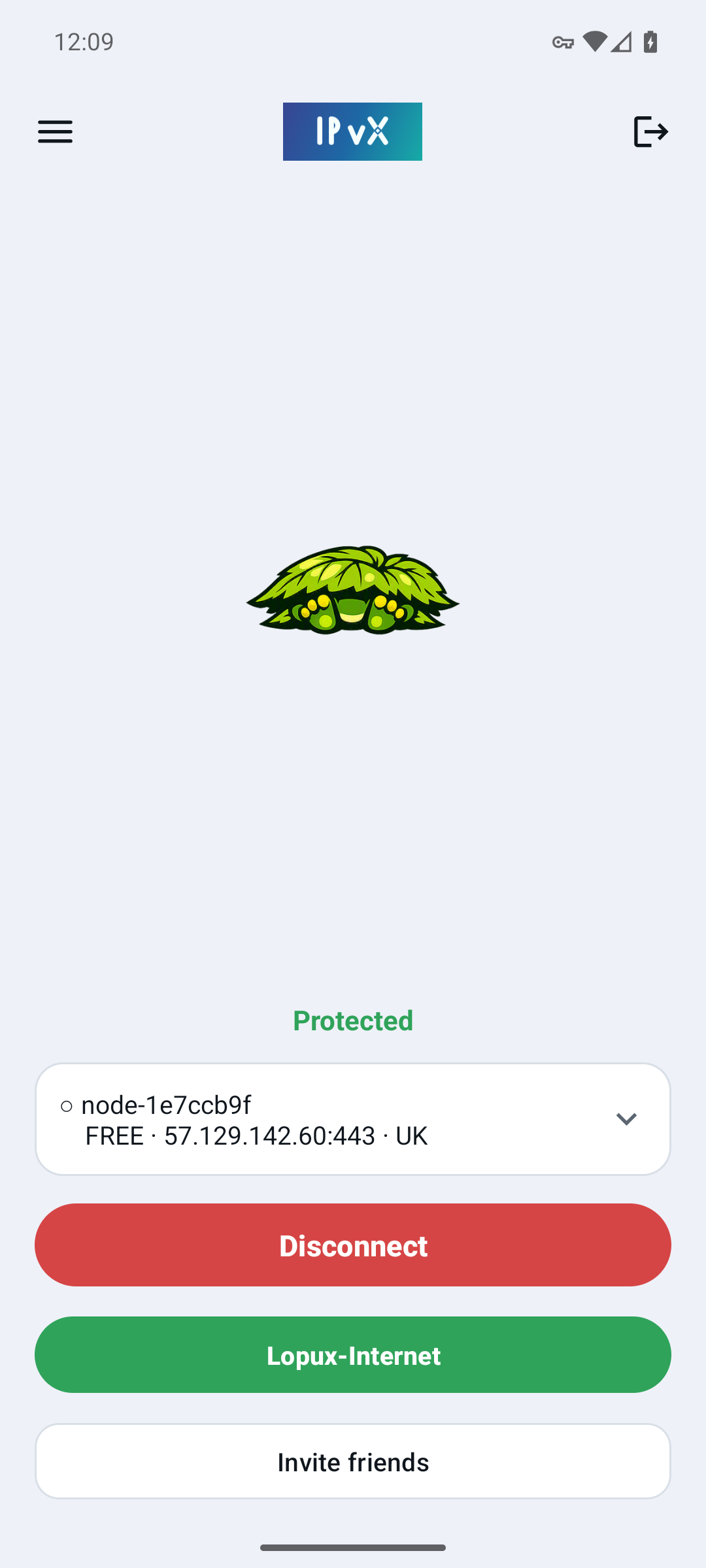 La aplicación conectada: «Protected»